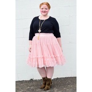 {Lane Bryant} Tulle Skirt